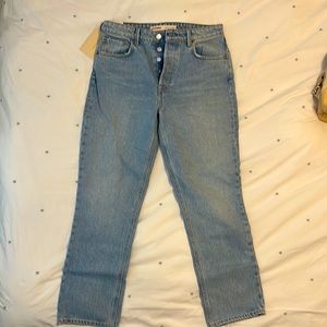 Karolina High Rise Straight Crop - size 29